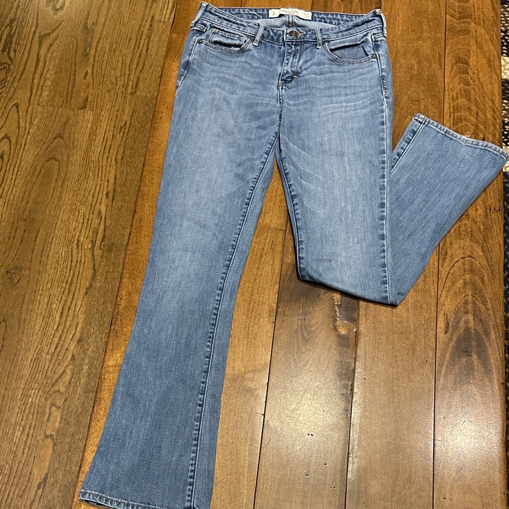 Abercrombie & Fitch Light Blue Boot Cut Jeans